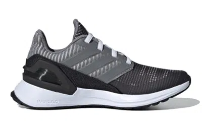 Adidas Originals (ps) Adidas Rapidarun Knit El C 'black Grey' In Gray
