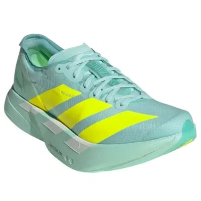 Adidas Originals (wmns) Adidas Adizero Adios Pro 4 'semi Flash Aqua Lucid Lemon' In Blue