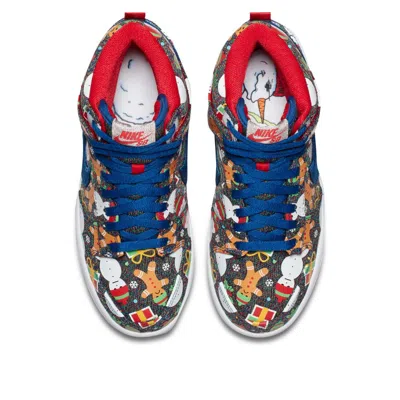 Nike (gs)  X Concepts Sb Dunk Pro High 'ugly Christmas Sweater' 2017