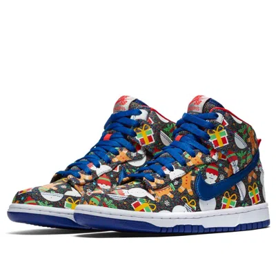 Nike (gs)  X Concepts Sb Dunk Pro High 'ugly Christmas Sweater' 2017