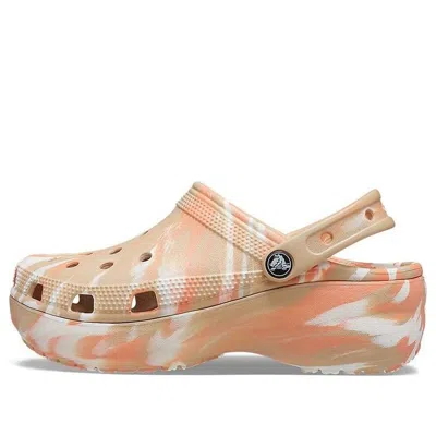 Crocs Classic Platform Marbled Clog