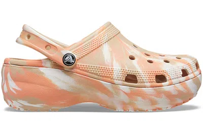Crocs Classic Platform Marbled Clog