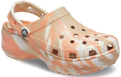 Crocs Classic Platform Marbled Clog