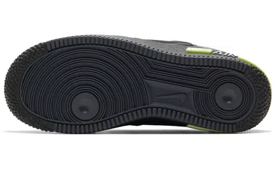 Nike (gs)  Air Force 1 React 'triple Black'