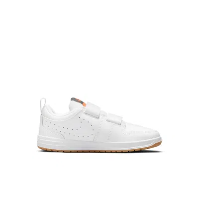 Nike (ps)  Pico 5 Low Tops Casual Skateboarding Shoes White Blue