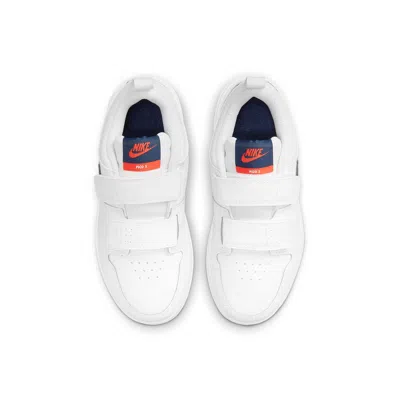 Nike (ps)  Pico 5 Low Tops Casual Skateboarding Shoes White Blue