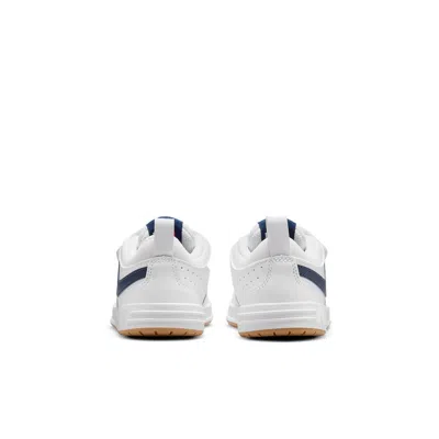 Nike (ps)  Pico 5 Low Tops Casual Skateboarding Shoes White Blue