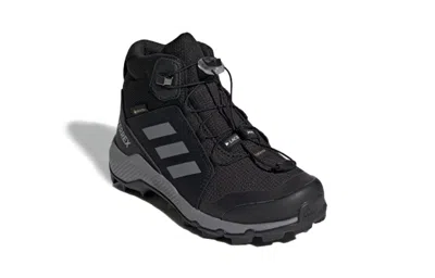 Adidas Originals (gs) Adidas Terrex Mid Gtx K 'black Grey'