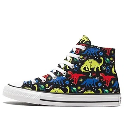 Converse (gs)  Chuck Taylor All Star Big Dinosaur Black/multi-color
