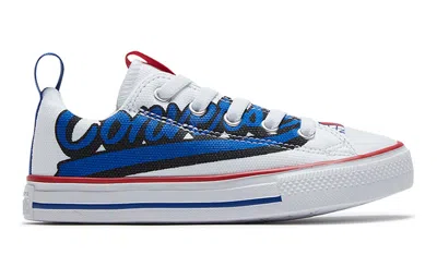 Converse Chuck Taylor All Star Toddler/youth White/blue In Animal Print