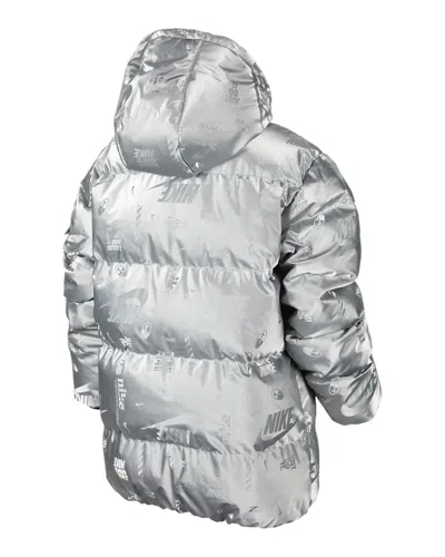 Nike (ps)  Jacket 'silver' In Metallic