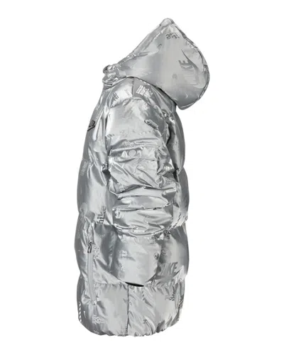 Nike (ps)  Jacket 'silver' In Metallic