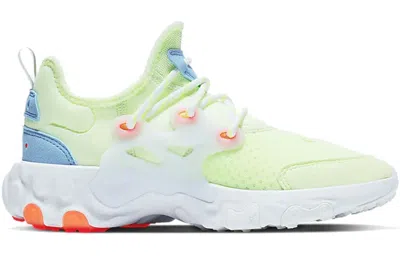 Nike (gs)  React Presto 'barely Volt' In Green