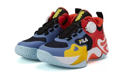 Fila (gs)  Sportswear Basketball Sneakers 'blue Red White' In Multi