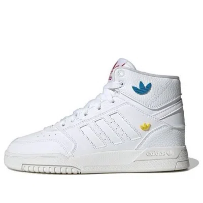 Adidas Originals (gs)  Drop Step 'white Yellow Bright Blue'