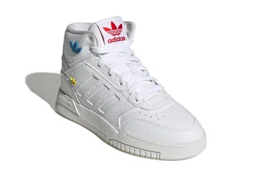 Adidas Originals (gs)  Drop Step 'white Yellow Bright Blue'