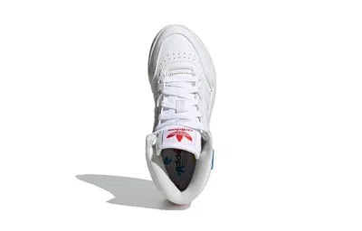 Adidas Originals (gs)  Drop Step 'white Yellow Bright Blue'