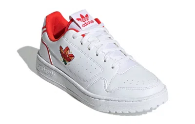 Adidas Originals (gs)  Ny 90 J 'white Red' In Multi