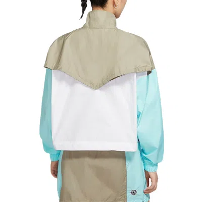 Nike (wmns)  Sportswear Woven Anorak Blue In Multi