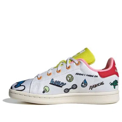 Adidas Originals (ps) Adidas Aaron Kai X Stan Smith Primeblue 'doodles' In Multi