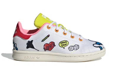 Adidas Originals (ps) Adidas Aaron Kai X Stan Smith Primeblue 'doodles' In Multi