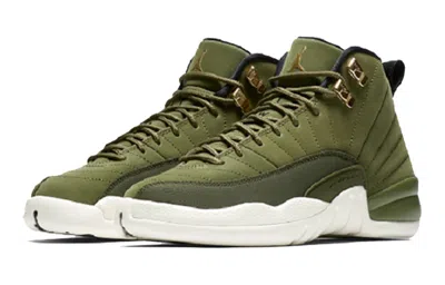 Air Jordan (gs)  12 Retro Cp3 'class Of 2003' In Green