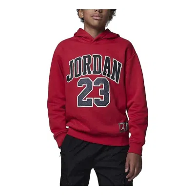 Air Jordan (ps)  Fleece Pullover Hoodie 'red'