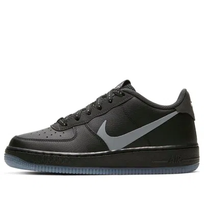 Nike (gs)  Air Force 1 Lv8 3 'black Silver Lilac'