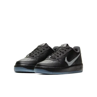 Nike (gs)  Air Force 1 Lv8 3 'black Silver Lilac'