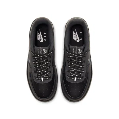 Nike (gs)  Air Force 1 Lv8 3 'black Silver Lilac'