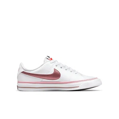 Nike (gs)  Court Legacy 'white Pink Glaze'