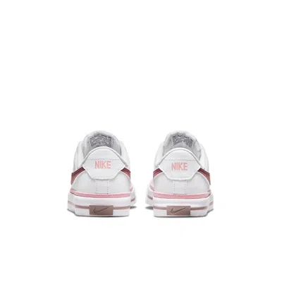 Nike (gs)  Court Legacy 'white Pink Glaze'