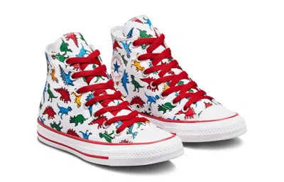 Converse (gs)  Chuck Taylor All Star 'white Red'