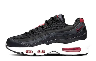 Nike (gs)  Air Max 95 Recraft 'anthracite Team Red' In Black