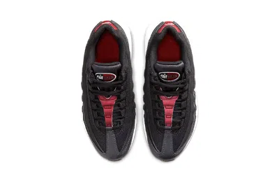 Nike (gs)  Air Max 95 Recraft 'anthracite Team Red' In Black