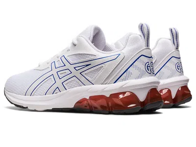Asics (gs)  Gel-quantum 90 4 'white Illusion Blue' In Black