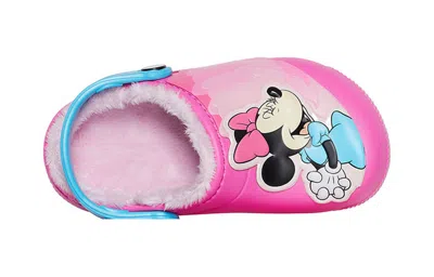 Crocs (gs)  Fun Lab Disney Minnie Lined Clogs 'pink Blue'