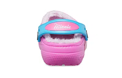 Crocs (gs)  Fun Lab Disney Minnie Lined Clogs 'pink Blue'