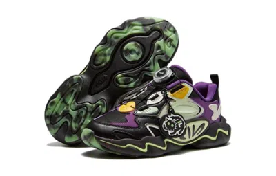 Fila (gs)  Boa Sneakers 'purple Black Green' In Multi