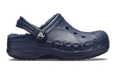 Crocs (ps)  Classic Baya Lined Clog 'navy'
