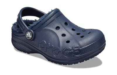Crocs (ps)  Classic Baya Lined Clog 'navy'