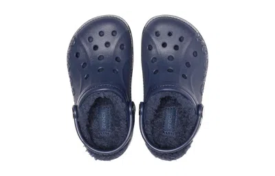 Crocs (ps)  Classic Baya Lined Clog 'navy'