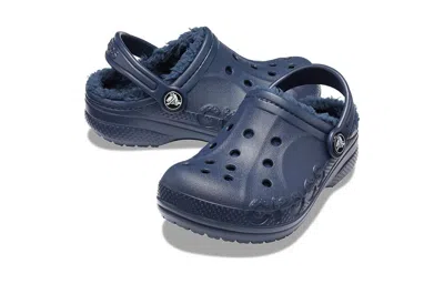 Crocs (ps)  Classic Baya Lined Clog 'navy'
