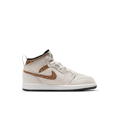 Air Jordan (ps)  1 Mid Se 'brown Elephant'