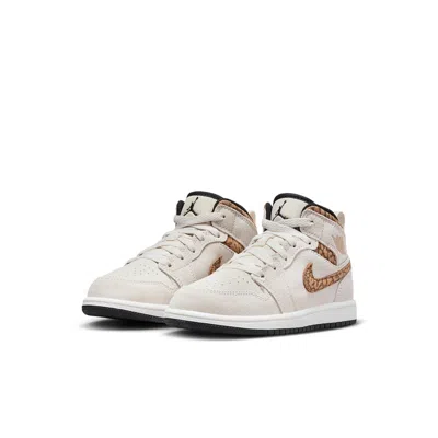 Air Jordan (ps)  1 Mid Se 'brown Elephant'