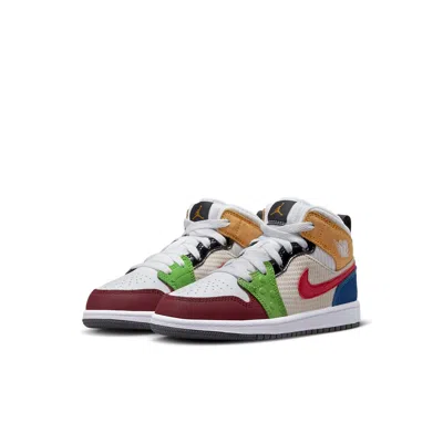 Air Jordan (ps)  1 Mid Se 'messy Room' In Multi