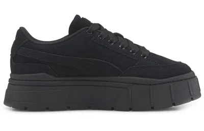 Puma (wmns)  Mayze Stack Suede 'black Gold'