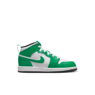 Air Jordan (ps)  1 Mid 'lucky Green'