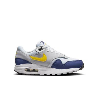 Nike (gs)  Air Max 1 'white Yellow Blue'