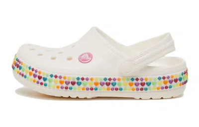 Crocs (gs)  Crocband Gem Band Clogs 'white Multi'